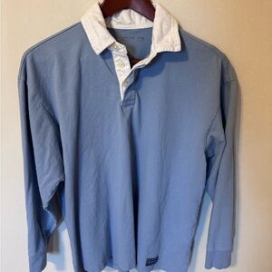 Abercrombie Kids Blue and White Button Down Shirt